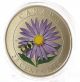 Canada 2013 Aster & Bee Specimen With Full Color 25 - Cent Coin Mintage 20,  000 Coins: Canada photo 1