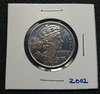 2002 Canada 50 Cent Piece - 1952 - 2002 Lightly Circulated photo