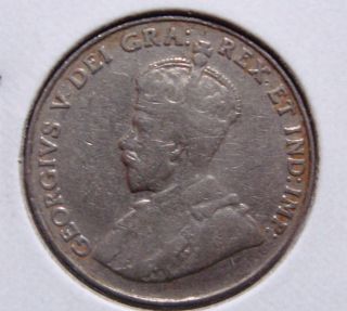 1931 5c Canada 5 Cents,  King George V Nickel,  Canadian,  3399 photo