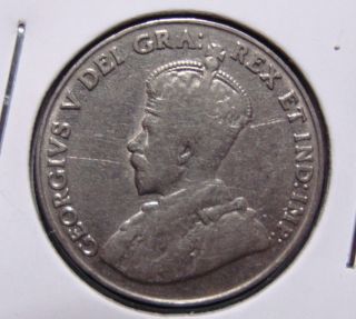 1929 5c Canada 5 Cents,  King George V Nickel,  Canadian,  3375 photo