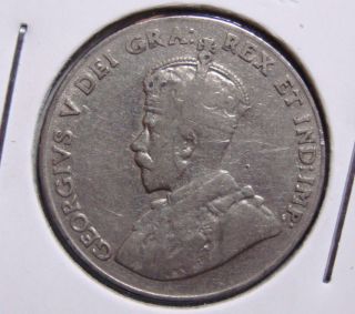 1928 5c Canada 5 Cents,  King George V Nickel,  Canadian,  3328 photo