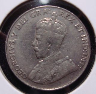 1936 5c Canada 5 Cents,  King George V Nickel,  Canadian,  3549 photo