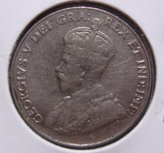 1931 5c Canada 5 Cents,  King George V Nickel,  Canadian,  3425 photo