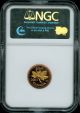 2003 Canada Annual 24k Gold Leaf Cent Ngc Pr68 Ultra Heavy Cameo 7,  746 Minted Coins: Canada photo 3
