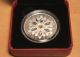 Canada 2011 $20 Silver Proof; Topaz Crystal Snowflake; Swarovski Elements Coins: Canada photo 2