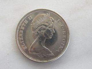 1966 Canadian Half Dollar Coin (stunning Beauty) photo