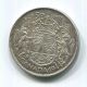 1944 50c Canada 50 Cents Silver Coin Km 36 Au Coins: Canada photo 1