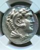 Kingdom Of Macedon Alexander Iii 336 - 323 Bc Tetradrachm Heracles Ngc Au Coins: Ancient photo 1