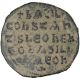 Bysantine Empire,  Basile Ier,  Follis Coins: Ancient photo 1