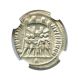 Ad 305 - 306 Constantinius I Ar Argenteus Ngc Ch Au (ancient Roman) Coins: Ancient photo 3