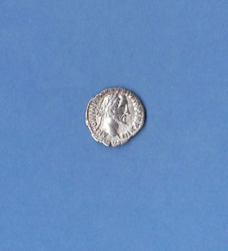 Antoninus Pius 138 - 161 Ad Silver Denarius photo