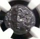 Ancient Greek: Caria,  Isl.  Of Rhodes,  Silver Ar Drachm,  205 - 200 Bc.  Ngc Ch Au Coins: Ancient photo 4