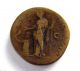 140 A.  D Emperor Antoninus Pius Roman Period Imperial Ae Bronze Sestertius Coin Coins: Ancient photo 1
