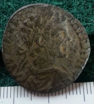 Ancient Roman Colonial Bronze Coin,  Circa 200 - 300 Ad.  To Identify,  Rare,  Vf photo