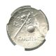 76 - 75 Bc Cn.  Lentulus Ar Denarius Ngc Au (ancient Roman) Coins: Ancient photo 3