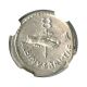 48 Bc Albinus Bruti F.  Ar Denarius Ngc Ch Au (ancient Roman) Coins: Ancient photo 3