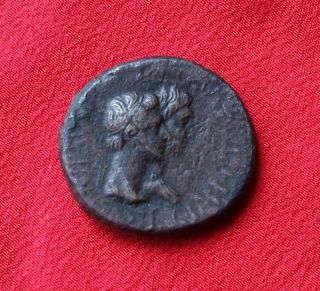 Augustus,  Ae23,  Kingdom Of Thrace. photo