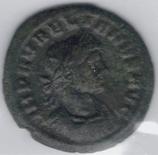 Tmm 270 - 75 Ad Roman Imperial As / Aurelian Vf Approx 26.  5 Mm Bronze photo