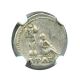 69 - 79 Ad Vespasian Ar Denarius Ngc Choice Vf (ancient Roman) Coins: Ancient photo 2