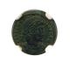 Ad 335 - 337 Delmatius Ae4 (bi Nummus) Ngc Xf (ancient Roman) Coins: Ancient photo 2
