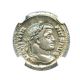 Ad 286 - 310 Maximian Ar Argenteus Ngc Ch Au (ancient Roman) Coins: Ancient photo 2