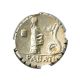64/59 Bc L.  Rosc Fabatus Denarius Serratus Ngc Au (ancient Roman) Coins: Ancient photo 3