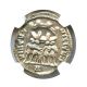 Ad 305 - 306 Constantius I Ar Argenteus Ngc Ch Au (ancient Roman) Coins: Ancient photo 3