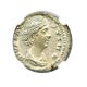 Ad 138 - 140/1 Faustina Sr.  Ar Denarius Ngc Ch Au (ancient Roman) Coins: Ancient photo 2