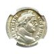 Ad 286 - 310 Maximian Ar Argenteus Ngc Ch Au Star (ancient Roman) Coins: Ancient photo 2