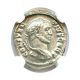 Ad 305 - 306 Constantinius I Ar Argenteus Ngc Ch Au (ancient Roman) Coins: Ancient photo 2