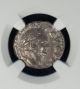 Roman Empire Vespasian Ad 69 - 79 Ar Denarius Ngc Ch Vf Silver Coins: Ancient photo 2