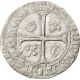[ 32905] Charles Vii,  Blanc Aux Lis Accotés,  La Rochelle,  Duplessy 470 Coins: Medieval photo 1