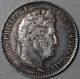 1834 - Q Scarce Perpignan Louis Philippe I Silver 5 Francs (inice Grade Coin) Europe photo 1