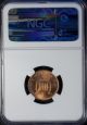 1971 Great Britain 1 Penny Ngc Ms 65 Rd Bronze UK (Great Britain) photo 2