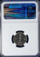 1982 Piefort Israel 1/2 Sheqel Ngc Ms 65 Unc Copper - Nickel Km - P9 Middle East photo 2