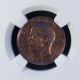 1921 R Italy 5 Centesimi Ngc Ms 61 Rb Unc Copper Italy, San Marino, Vatican photo 1