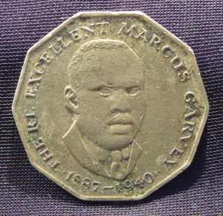 1975,  50 Cents,  British Administration Of Jamaica - Copper - Nickel - Km 49 photo