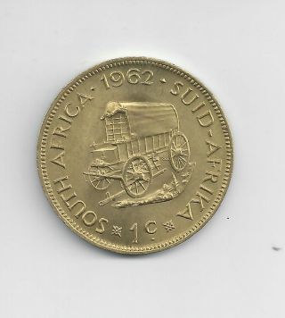 South Africa 1962 1 Cent photo