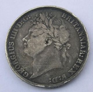 Great Britain Silver Crown 1821 George Iv photo