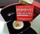 2012 Australia 1 Oz Silver Lunar Year Of The Dragon $1 Colorized Coin Andy Show Australia photo 1
