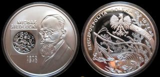 Silver Coin Ag 925 - Traveller Michal Siedlecki photo