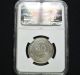 Ngc Ms - 63 Bu 1920 Straits Settlements Silver 50 Cent Unc Uncirculated Asia photo 1