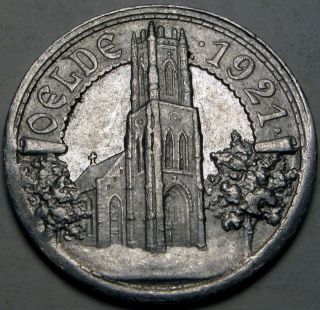 Oelde (germany) 10 Pfennig 1921 - Aluminum - Emergency Money / Notgeld photo