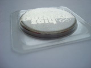 Russian 25 Rubles 2011 Unc Coin Sochi Olympic Games Emblem Russia Russland Rubel photo