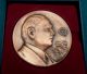 90 ' S Greek Bronze Medal In Case Coin Konstantinos Karamanlis Glyfada Golf Rare Europe photo 1
