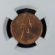 1970 Zealand 2 Cents Ngc Ms 64 Rd Unc Bronze Australia & Oceania photo 1