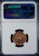1970 Zealand 2 Cents Ngc Ms 64 Rd Unc Bronze Australia & Oceania photo 2