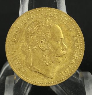 1915 Austrian 1 Ducat Coin -.  986 Gold Fine Austria Collectible Authentic photo