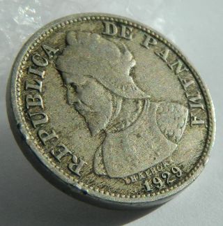 Panama 1929 Rare 2.  5 Centesimos Only One Million Minted Sharp - Bid Now photo
