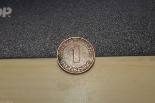 1950 1 Pfennig Bundesrepublik Deutschland Coin photo